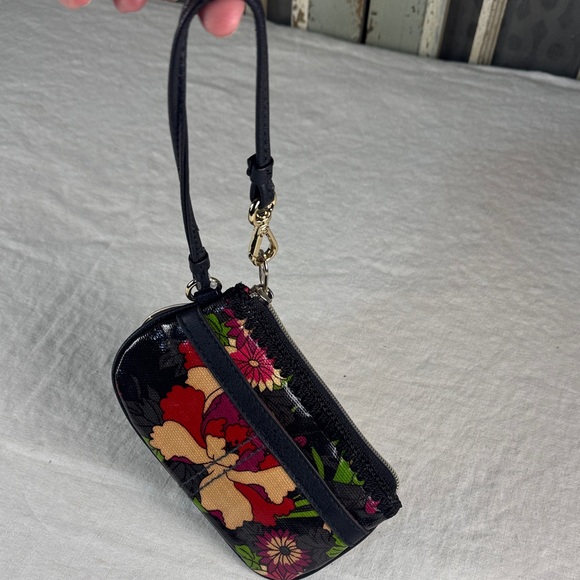 Sakroots Artist Circle -Flower Power Collection. Multicolor Floral Wristlet - Picture 12 of 14